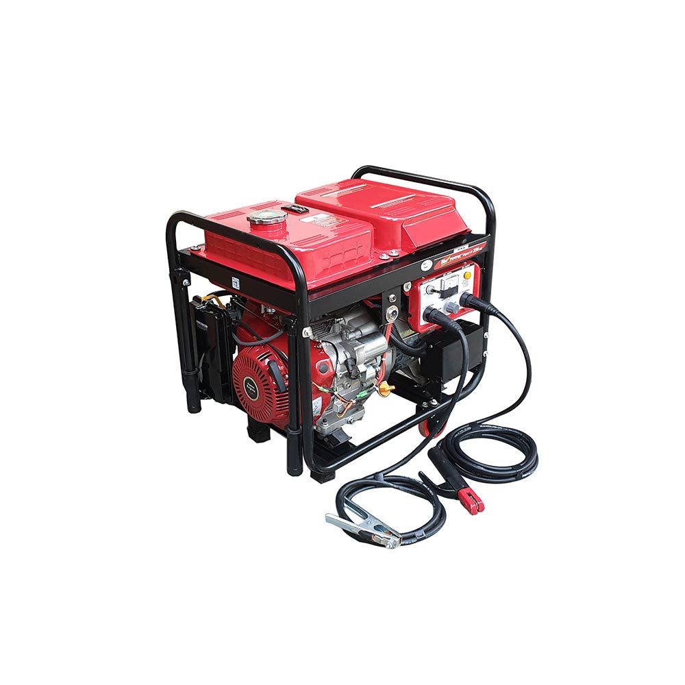 300 Amps Welding Generator - 9.KW ,  Petrol Run, Model HPW-350D, Recoil & Self Start